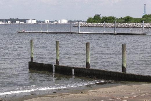 water-whitehurst-beach-dock